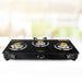 Borosil Magnum Glass-top Gas stove, 3 Burners