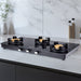 Borosil Flame Star Glass-top Gas Stove, 3 Burners