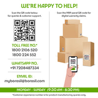 Borosil Prima Glass-top Gas Stove, 4 Burners