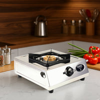 Borosil Smart Flame Stainless Steel Single Burner Gas Stove