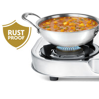 Borosil Ignite Pro Stainless Steel Gas Stove, 3 Burners