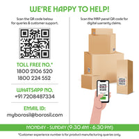 Borosil Handheld Garment Steamer GS03, 1000W