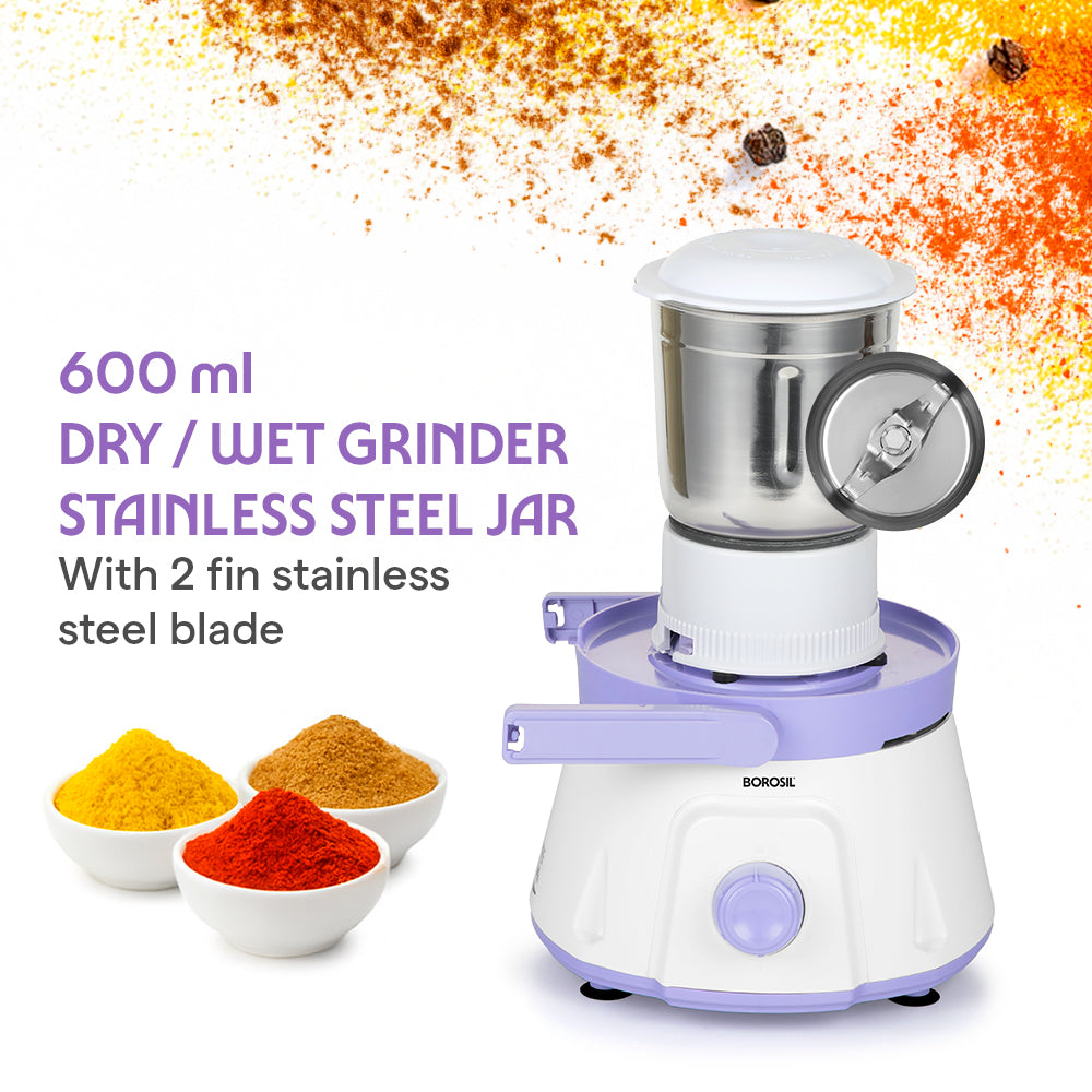 Primus III Juicer Mixer Grinder, 500 W, 2 Jars + Juicer Mesh