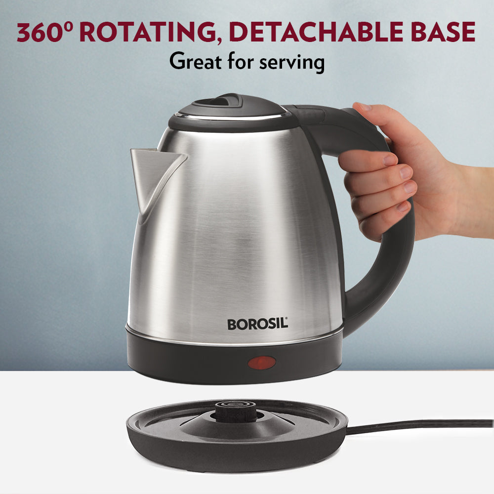 Borosil Rio Electric Kettle, 1.8L