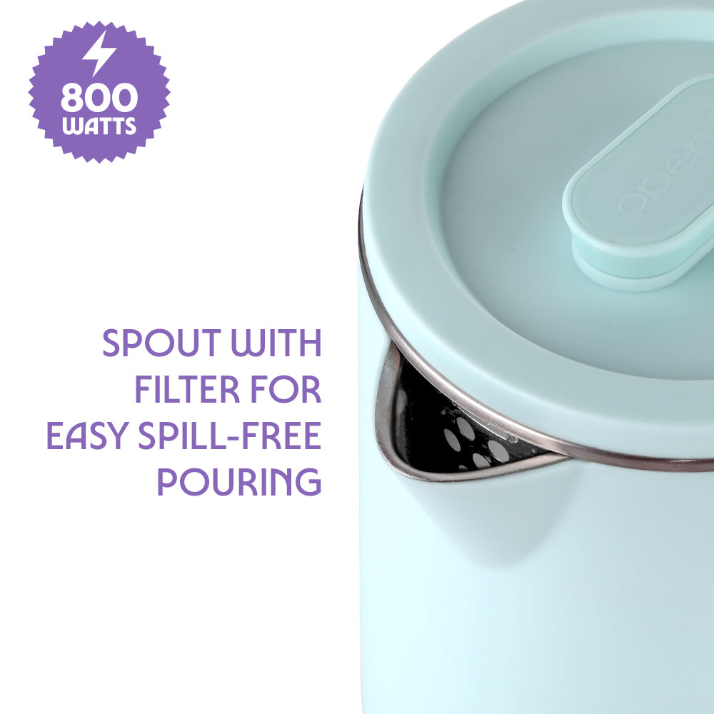 Eva 800 W Cooltouch SS Electric Kettle, 800 ml