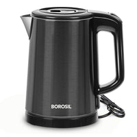 Borosil Cooltouch CT08 SS Electric Kettle, 1L