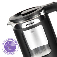Cooltouch 1.5L Electric Glass Kettle, 1380 W