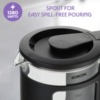 Cooltouch 1.5L Electric Glass Kettle, 1380 W