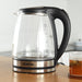 Crystal 1.8L Electric Glass Kettle, 1500 W