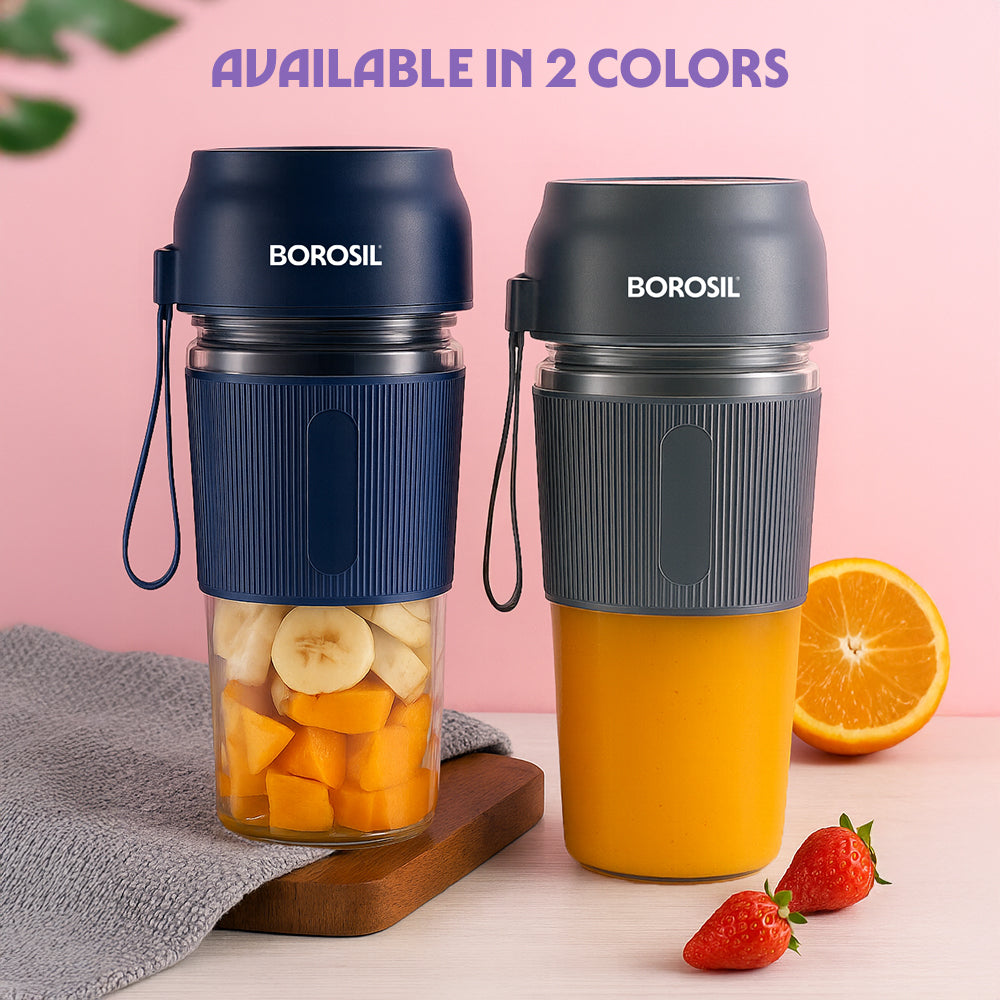 Nutrigrip Portable Blender, Blue, 40 W