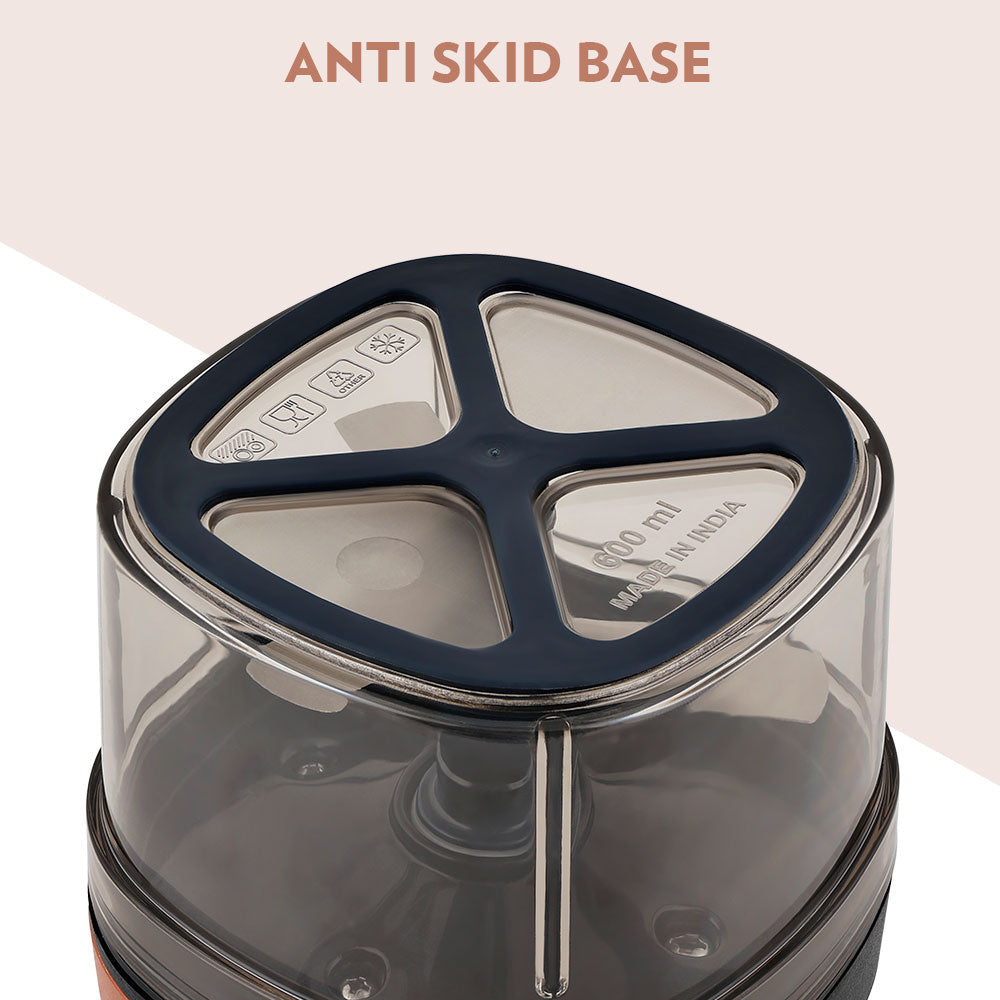 Borosil EazyPull Chopper, 600ml - 3 Blades