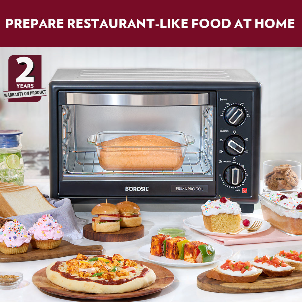 Borosil Prima Pro 30L Oven Toaster Griller (OTG)