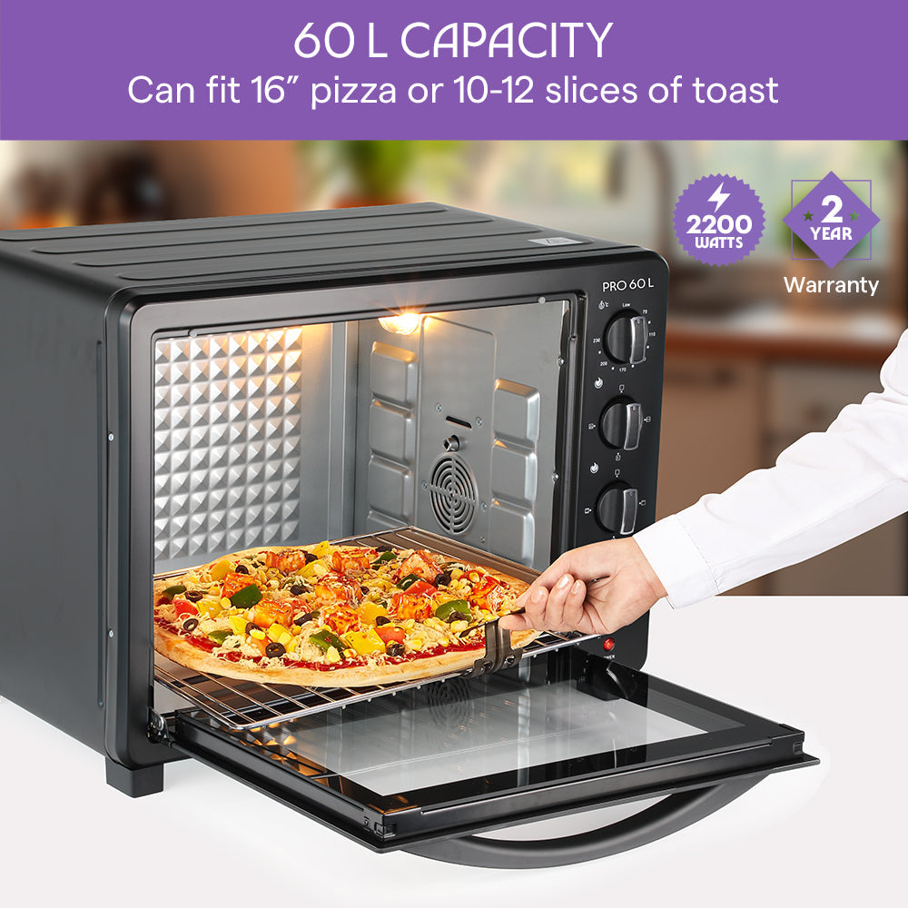 Pro 60 L Oven Toaster Griller, 2200 W