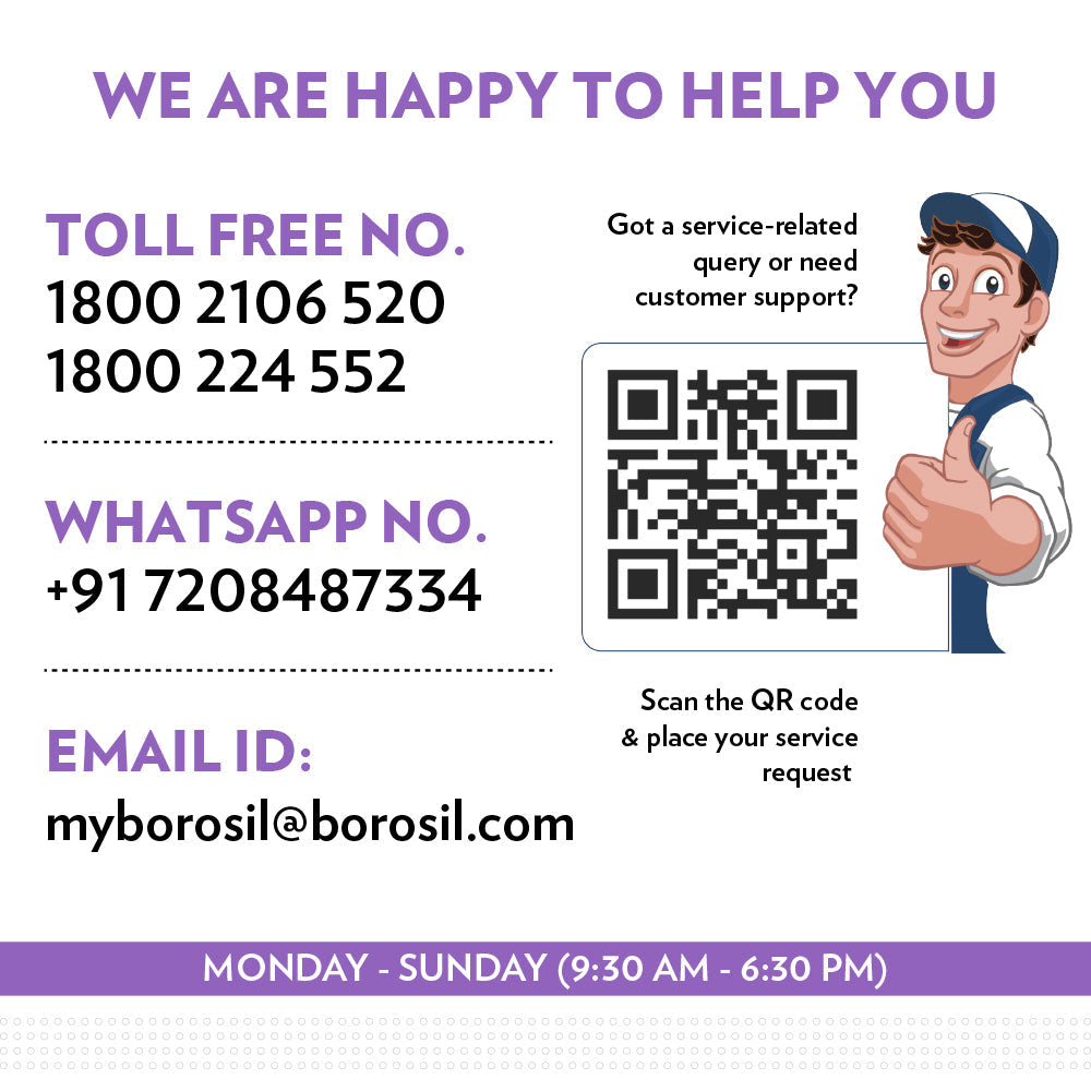 Borosil NightGlide Steam Iron