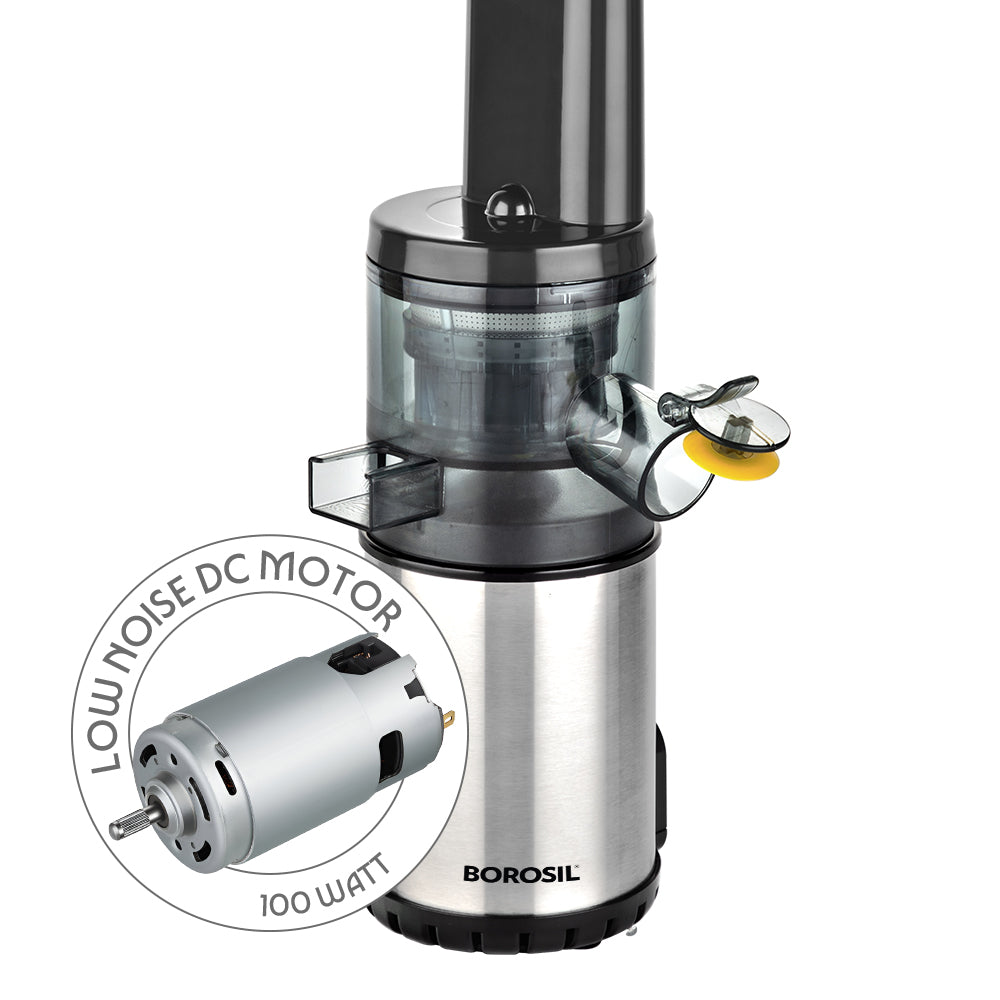 Borosil Juicewell Cold Press Slow Juicer