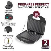 Borosil Klassy Grill Sandwich Maker