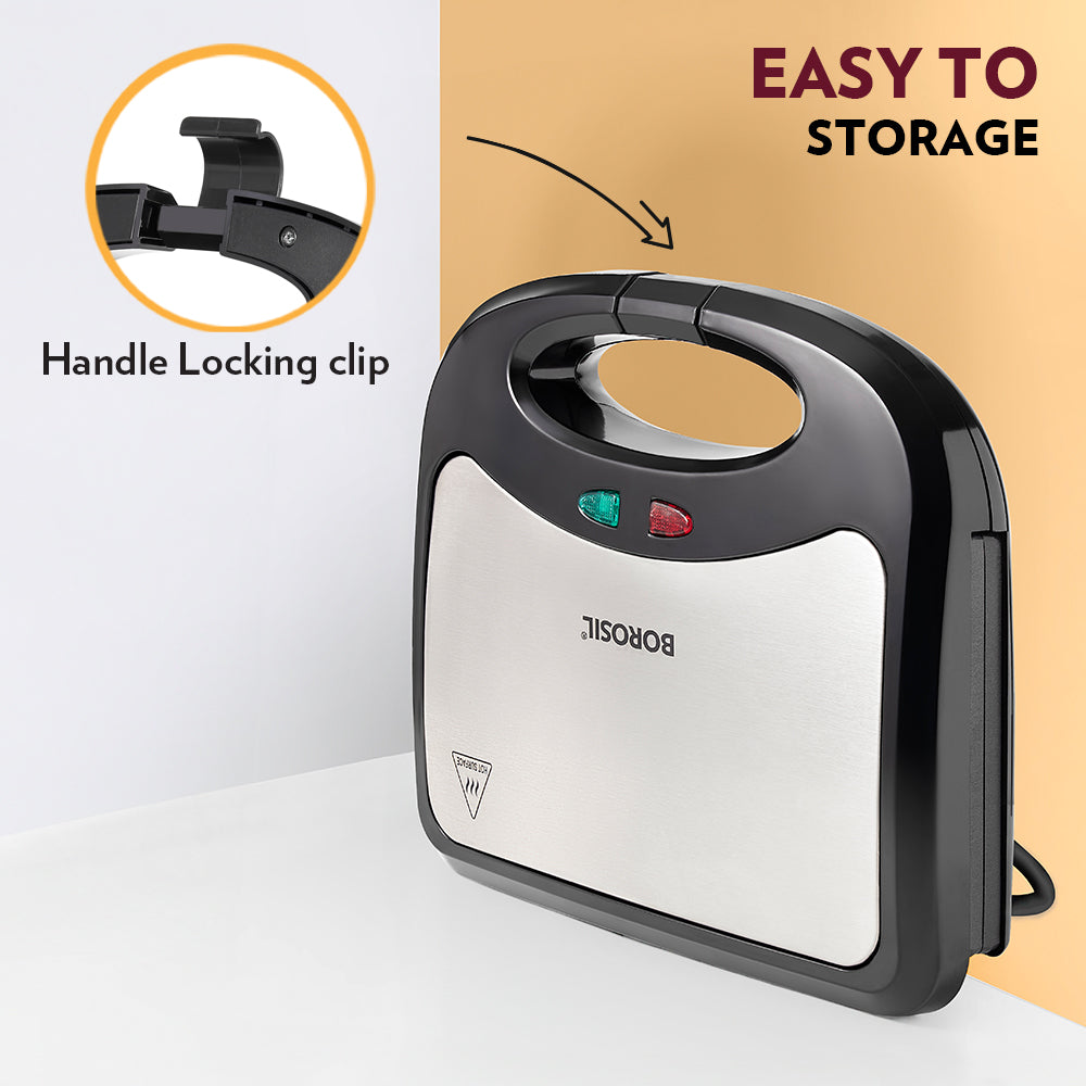 Borosil Klassy Grill Sandwich Maker
