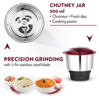 Borosil Duramax Mixer Grinder