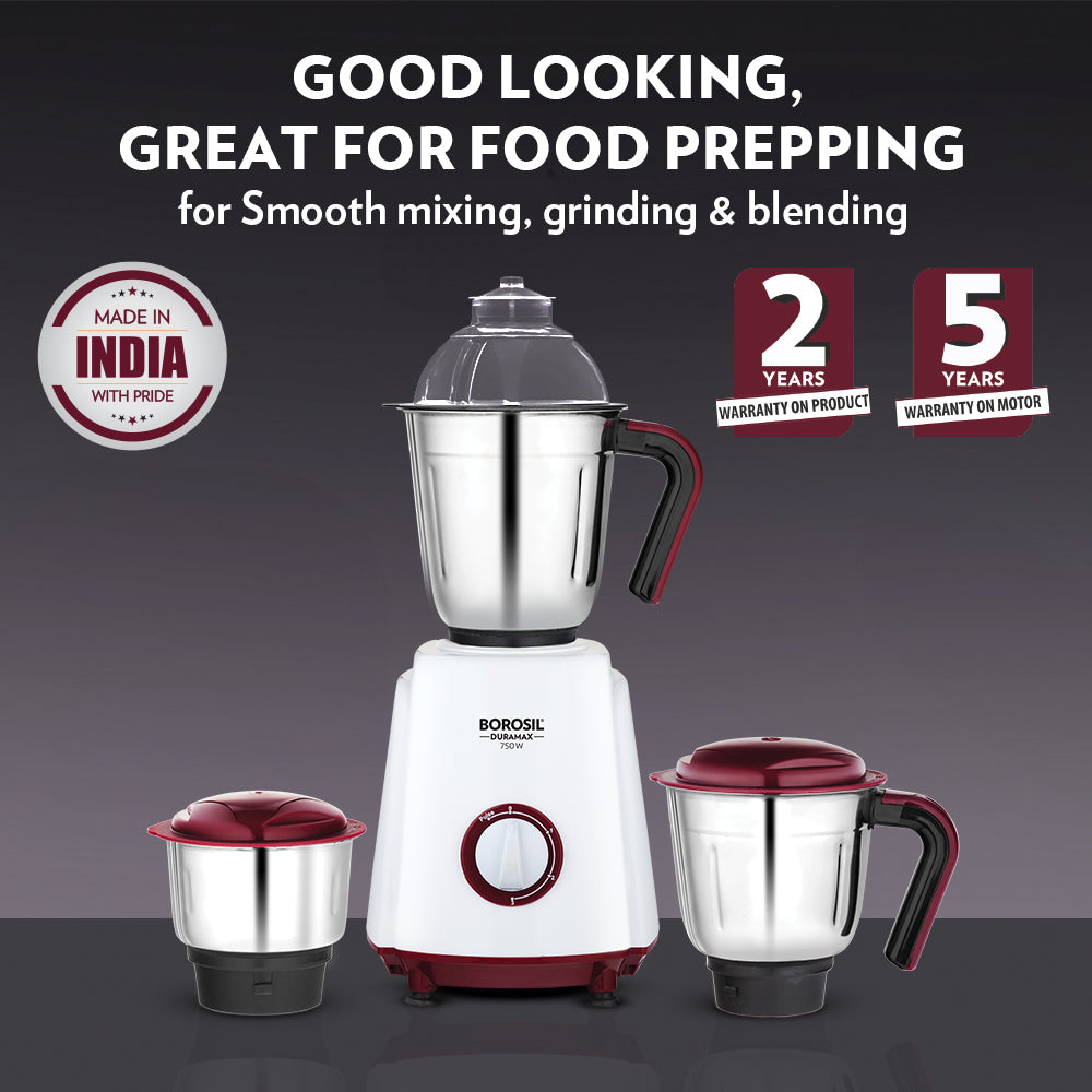 Borosil Duramax Mixer Grinder