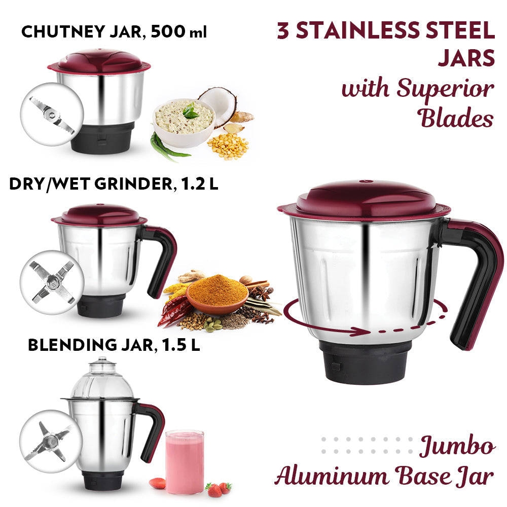 Borosil Duramax Mixer Grinder