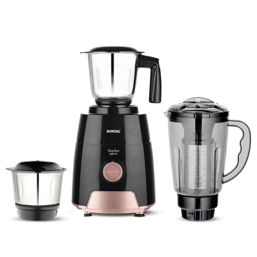 Borosil Silverline RG 600W Mixer Grinders