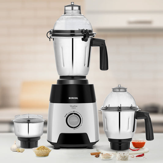 Borosil Silverline Mixer Grinder W17