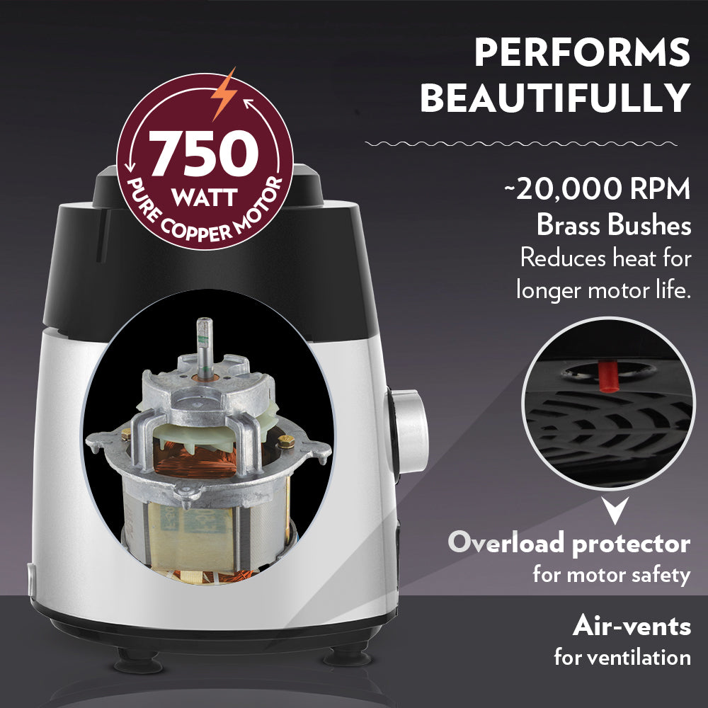 Borosil Silverline Mixer Grinder W17