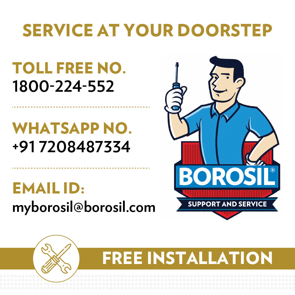 Borosil Blaze Glass-top Gas stove, 2 Burners (1 Large & 1 Small)