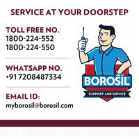 Borosil Flare Glasstop Gas stove, 2 Burners, 2burners(1large&1small)