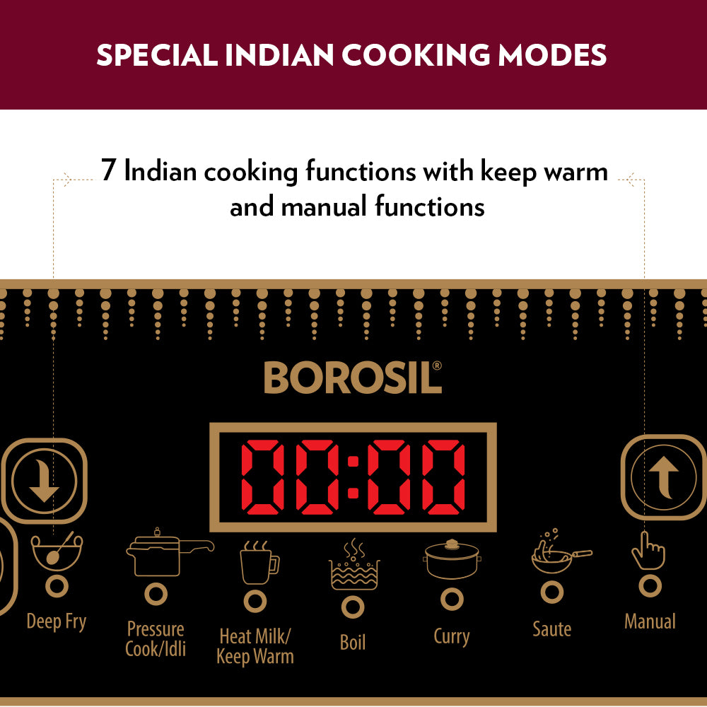 Borosil SmartKook Induction Cooktop PC13