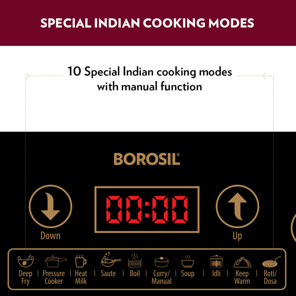 Borosil SmartKook Induction Cooktop TC14