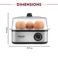 Borosil Electric Plus 8 Egg Boiler