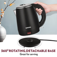 Borosil Cooltouch Electric Kettle, 1.2 L