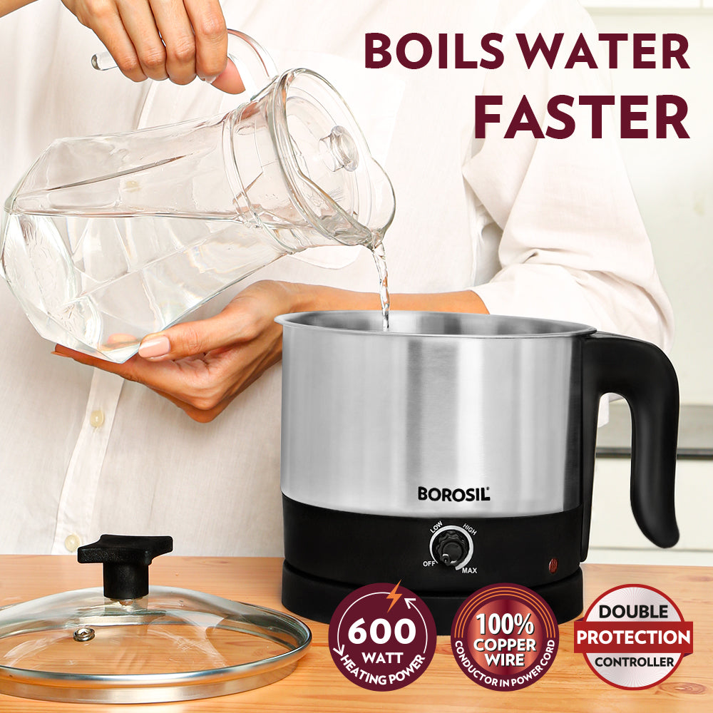 Borosil Omni Electric Kettle, 1L