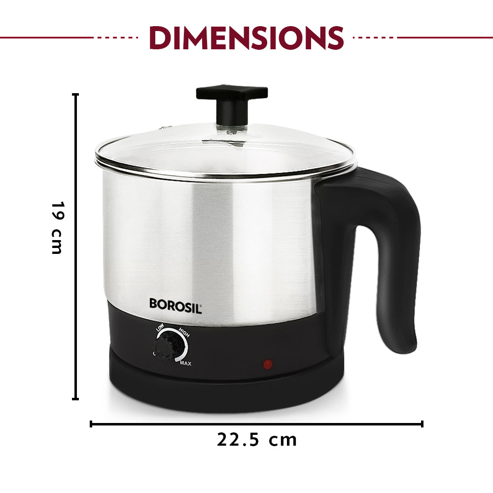 Borosil Omni Electric Kettle, 1L