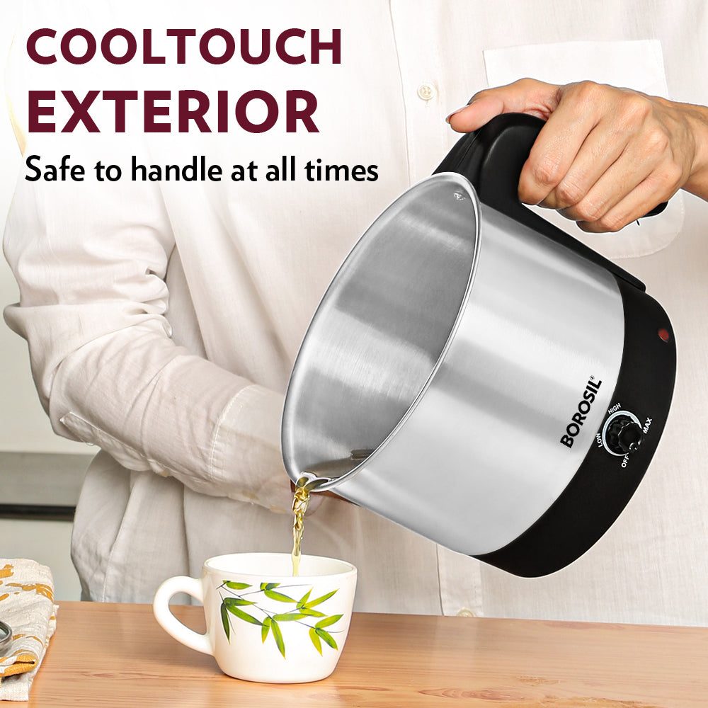 Borosil Omni Electric Kettle, 1L