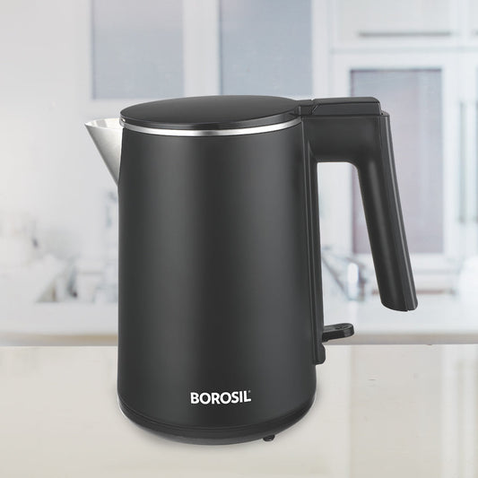 Borosil Cooltouch SS Electric Kettle, 1L