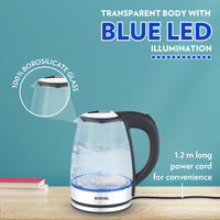Borosil Electric Glass Kettle, 1.8L