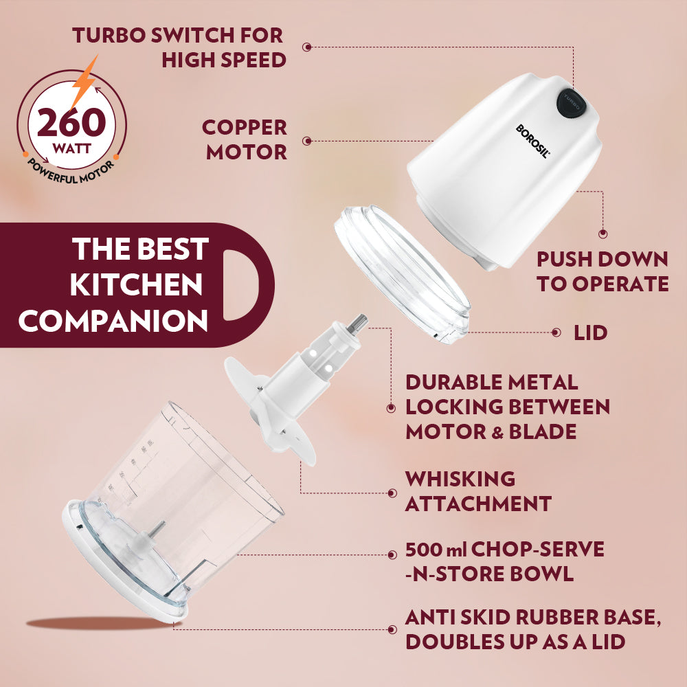 Borosil Chef Delite Chopper