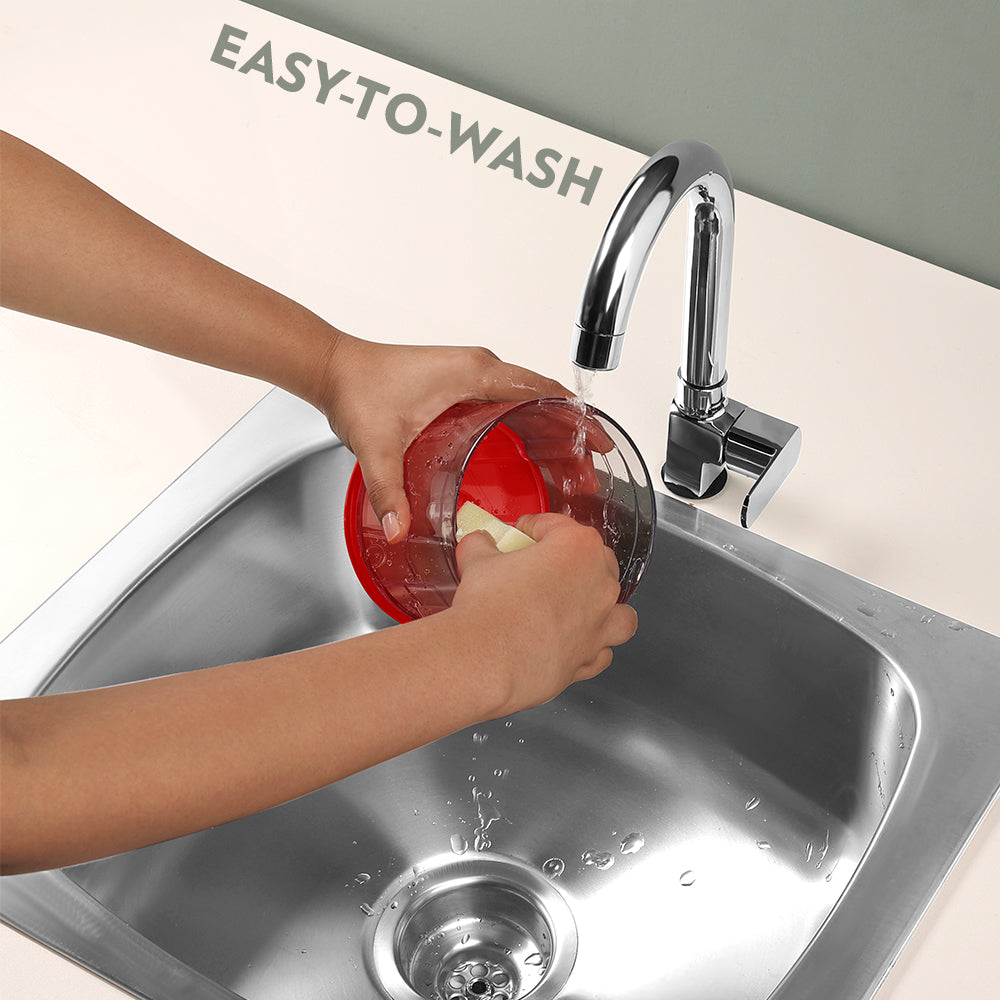 Borosil Chef Delite 300W Chopper, Red