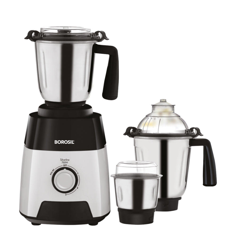 Borosil Silverline Mixer Grinder W16