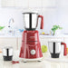 Borosil Star Mixer Grinder-Maroon
