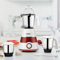 Borosil Supermax Mixer Grinder-Red