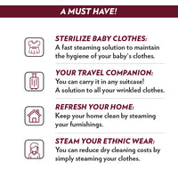 Borosil Garment Steamer GS02, 1600W