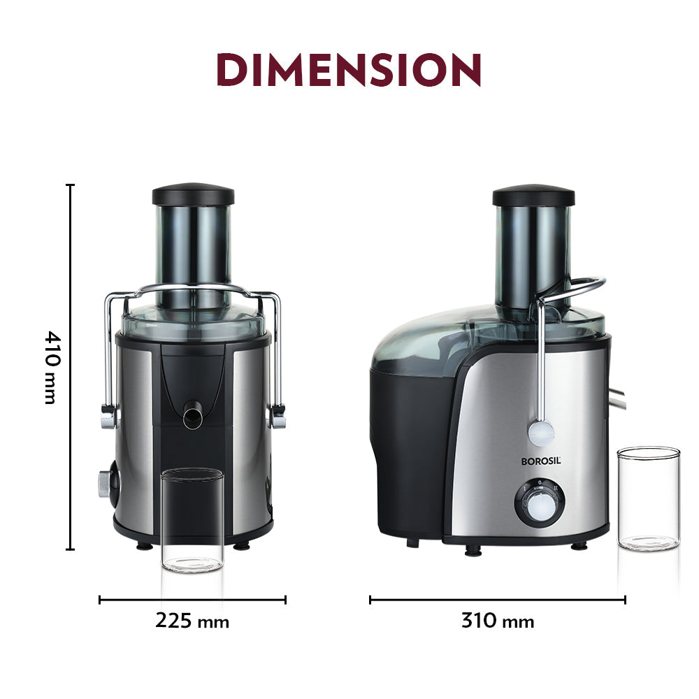 Borosil Primus Plus 800 W Juicer