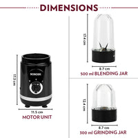 Borosil Nutrifresh NB04, Black