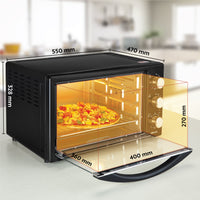 Borosil Pro 40L Oven Toaster Griller (OTG), 1800 W