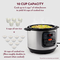 Borosil Instacook Electric Pressure Cooker, 6L