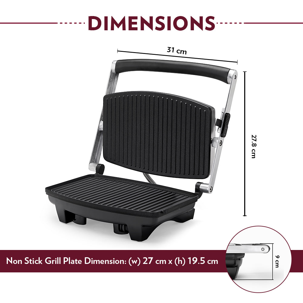 Borosil Jumbo Grill Sandwich Maker