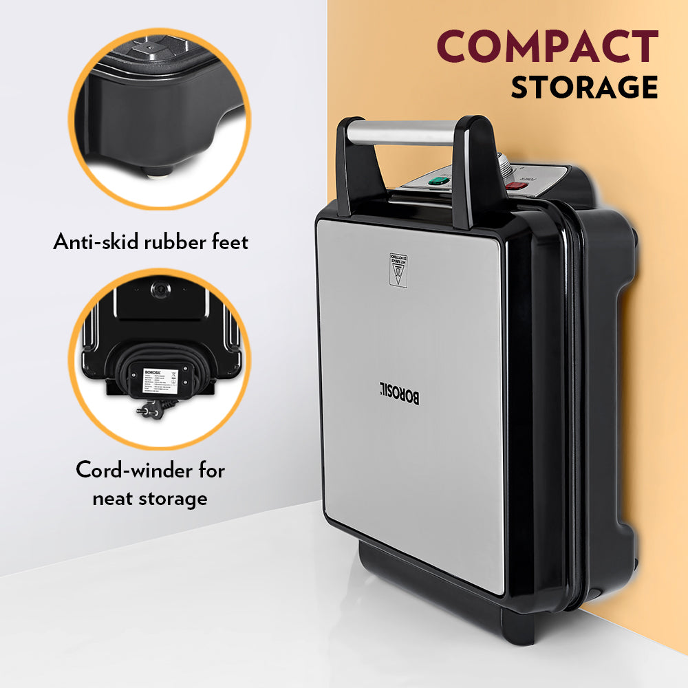 Borosil Jumbo Waffle Maker